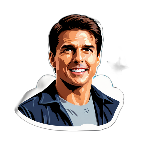Tom Cruise na filmovém setu