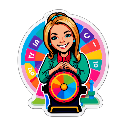 Whimsical Game Show Sticker