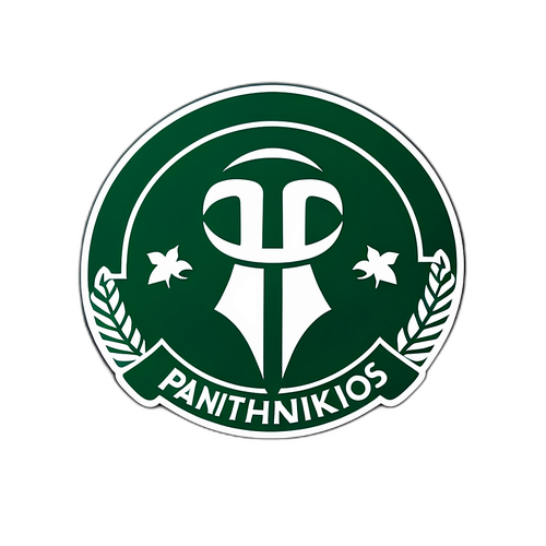 Αυτοκόλλητο αφιερωμένο στον Παναθηναϊκό BC