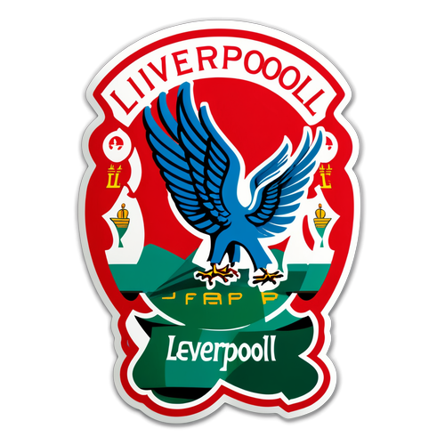 Liverpool-teemainen tarra