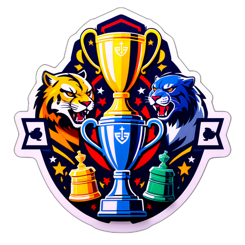 Stiker Pertandingan Leagues Cup