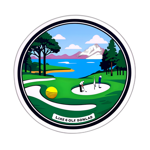 Ikonisk golfbane landskab, der ærer Luke Donalds arv