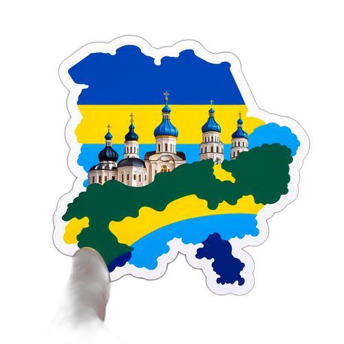 烏克蘭文化風景貼紙