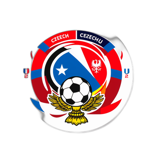 Nálepka fotbalu: Česko U21 vs. Německo U21
