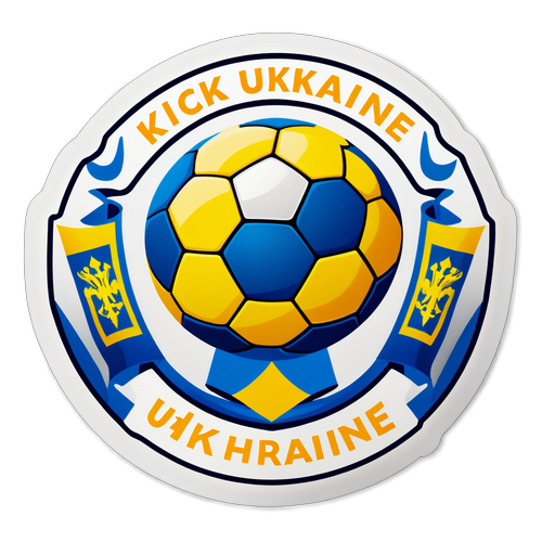 Стікери 'Kick Ukraine'