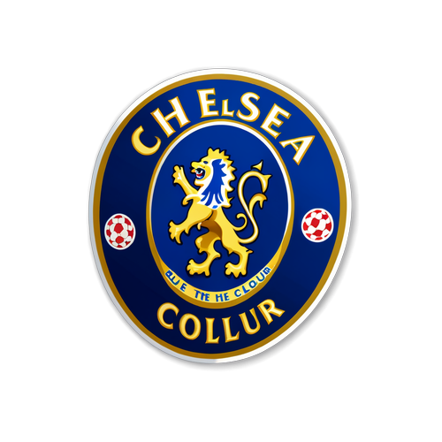 Stiker Elegan untuk Penggemar Chelsea