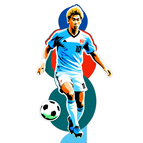 Kenangan Sepak Bola: Stiker Vintage Keisuke Honda yang Akan Bikin Kamu Nostalgia!