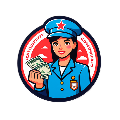 Sticker ng Gratuity para sa mga Manggagawa ng Gobyerno