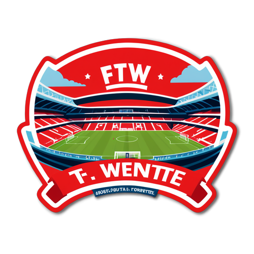 FC Twente Stadion Sticker