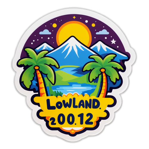 Lowlands Festival Sticker