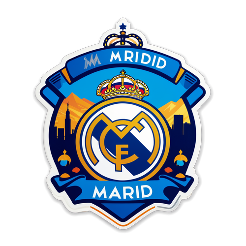 Real Madrid: Opplev Magien Med Berømte Madrid Landemerker Rundt Klubbens Crest!