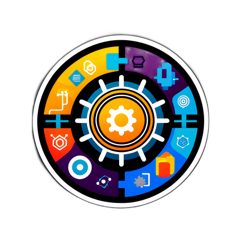 技术项目奖贴纸