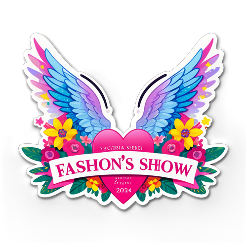 Fantastisk Fashion Show 2024: Oplev De farverige Vinger Af Victoria's Secret Med Blomster!