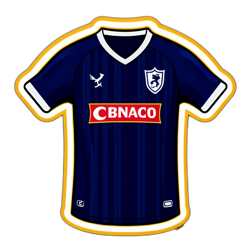 Imaginile artistice ale tricoului albastru închis al echipei Lille