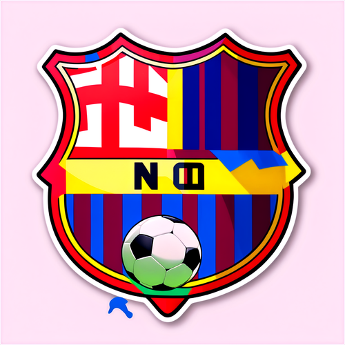 Încărcat cu Emoție! Află De ce Stickerul Barcelona Este Must-Have pentru Fani!