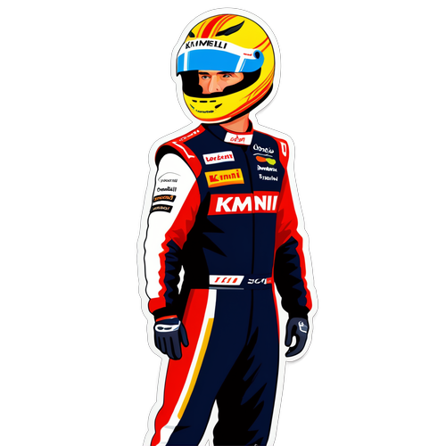 Kimi Antonelli Racing Sticker
