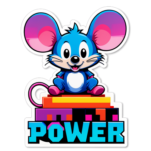 Pixel-Power: Wie ein süßer Maus-Champion die digitale Welt erobert!