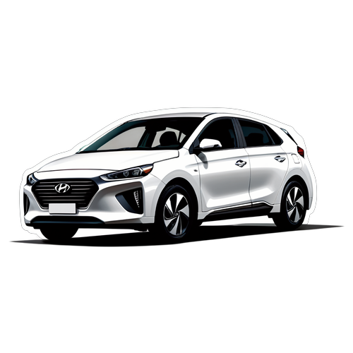 Moderne klistermærke af Hyundai IONIQ 5