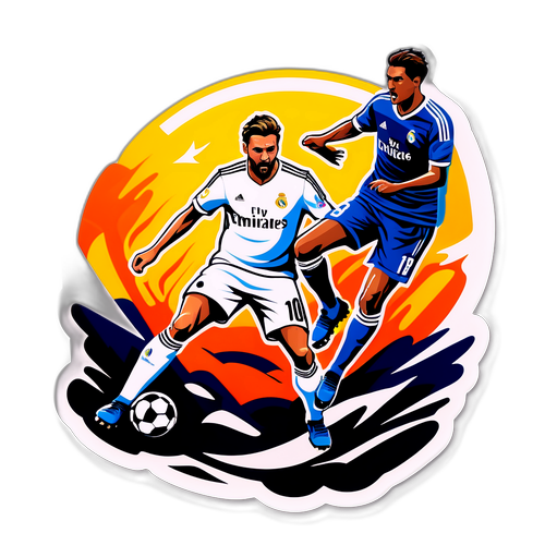 Intens fotballøyeblikk: Real Madrid vs Real Sociedad