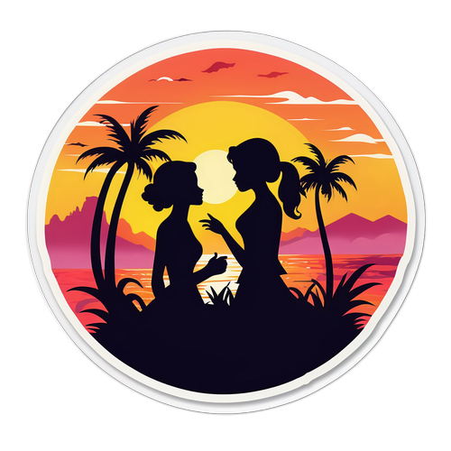 Isola della Tentazione: Tramonto Passionale