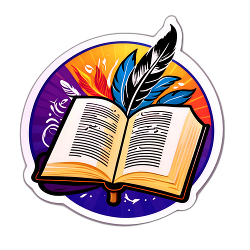 Sticker en hommage à Boualem Sansal