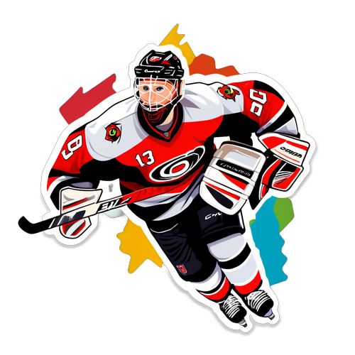 A Vibrant Cam Ward Action Sticker