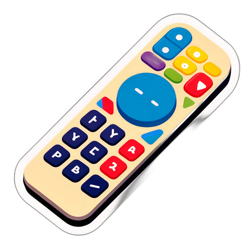 एनिमेटेड टीवी रिमोट