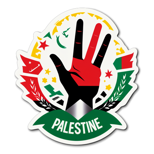 Hãy Cùng Thể Hiện Tình Yêu Hòa Bình: Sticker Ủng Hộ Palestine Gây Bão Cảm Xúc!