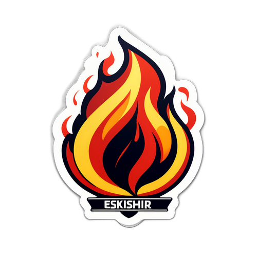 Eskişehir Yangını Anma Sticker'ı