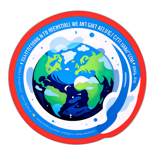 Sticker hỗ trợ bảo vệ môi trường