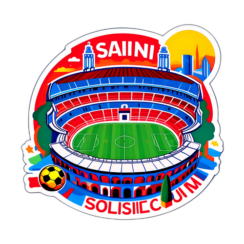 Mural Tanah Sepak Bola Serie A