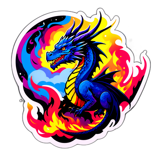 Dragon Imaginatif Inspiré de Grindelwald