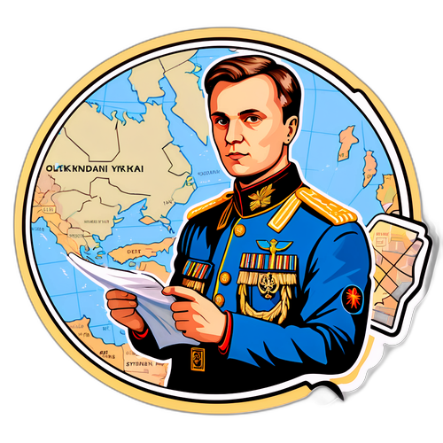 Олександр Сирський з картою для нових військових стратегій