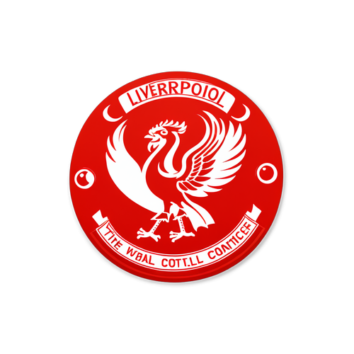 Sticker van de Energie van een Liverpool Thuiswedstrijd