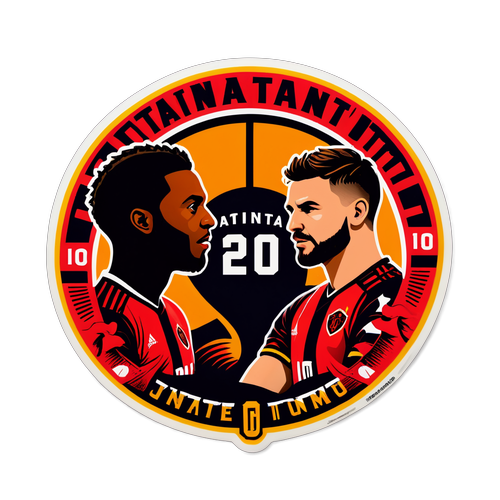 Stiker Kreatif Pertandingan Atlanta United vs Cincinnati