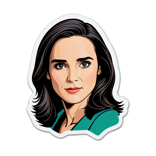 Stylized Portrait of Jennifer Connelly
