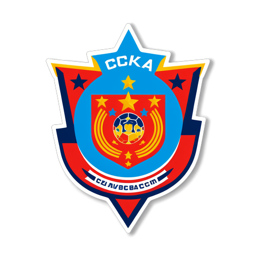 Наклейка с составами команд ЦСКА и Зенит