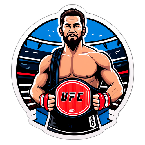 Paul Craig med UFC-mästerskapsbälte