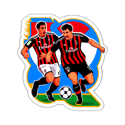 Detik Aksi Pisa vs Milan