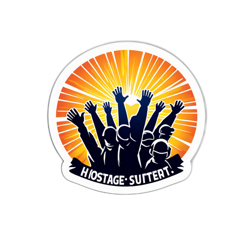 תווית מוטיבציונית עם 'חוטפים'