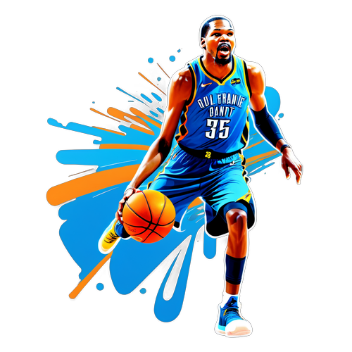 Hali Iliyovuja! Kevin Durant Akichoma Mpira Kwa Staili ya Mzuka!