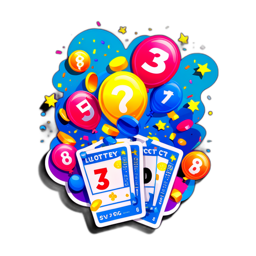 Adesivo a tema Eurojackpot