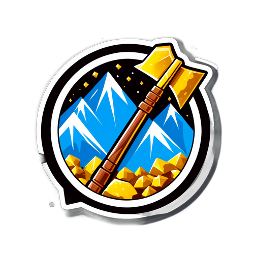 Stiker Mining Saham Bumi