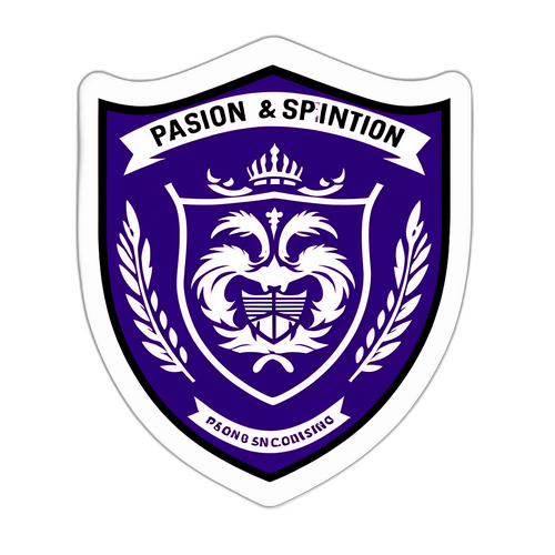 Escudo de Defensor Sporting con lema 'Pasión y Tradición'