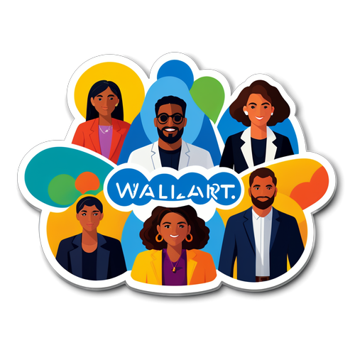 Walmart DEI Policies Sticker