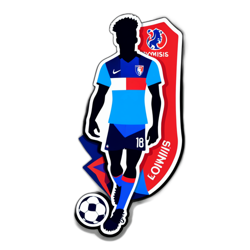 Sticker van Olympique Lyonnais