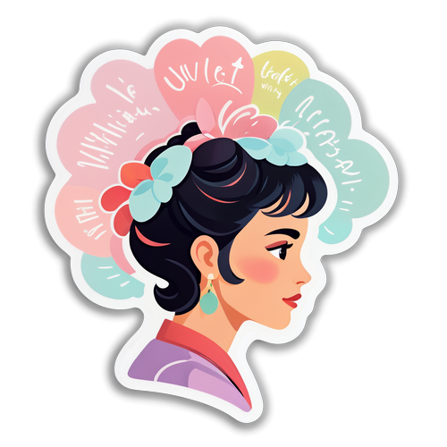 Sticker de perfil de Julieta Makintach