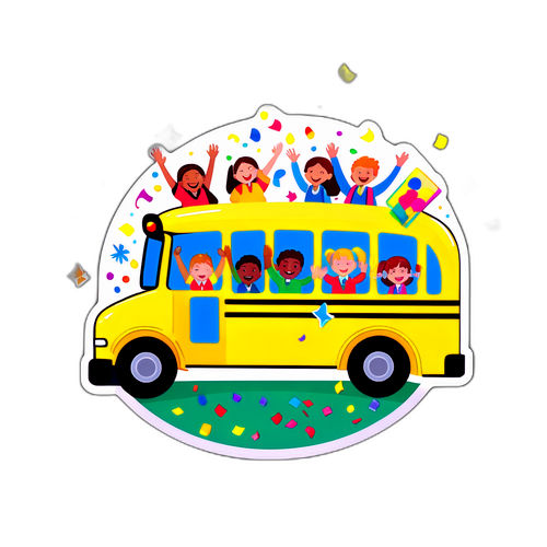 स्कूल बस - बच्चों की खुशी
