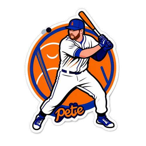 彼特·阿隆索的打擊姿勢貼紙