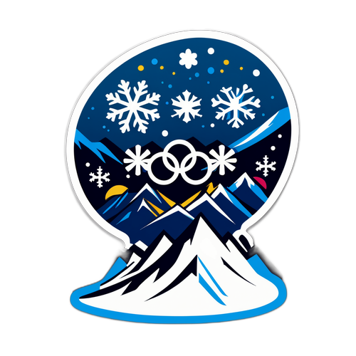 Sticker ya Michezo ya Barafu 2026